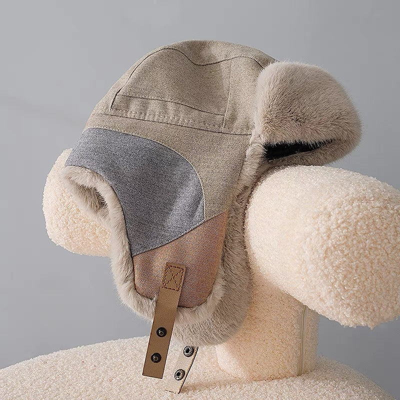 Ushanka Unisex Riding Cold-proof Fleece-lined Warm