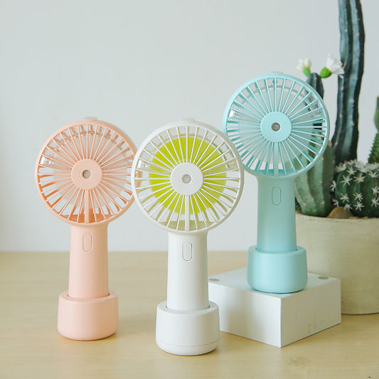 Mini fan mini portable spray