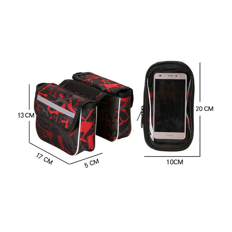 Mountain bike mobile phone bag