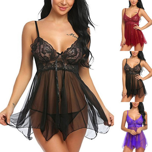 Front Slit Nightdress