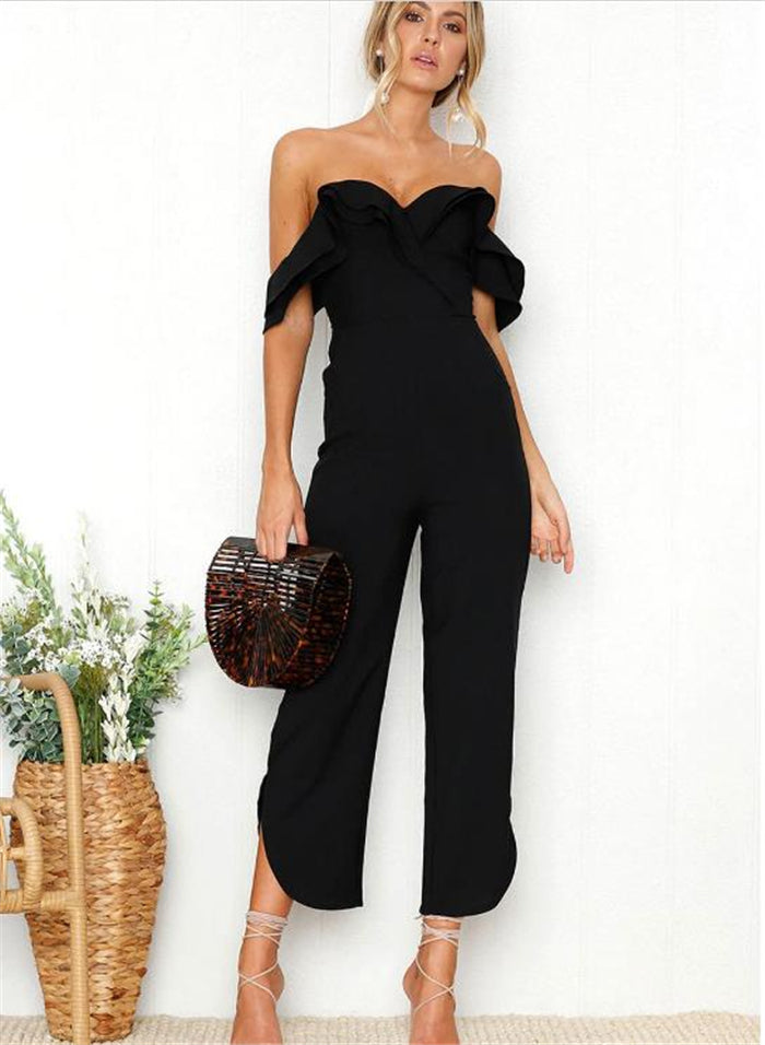 Jumpsuit Open Shoulders