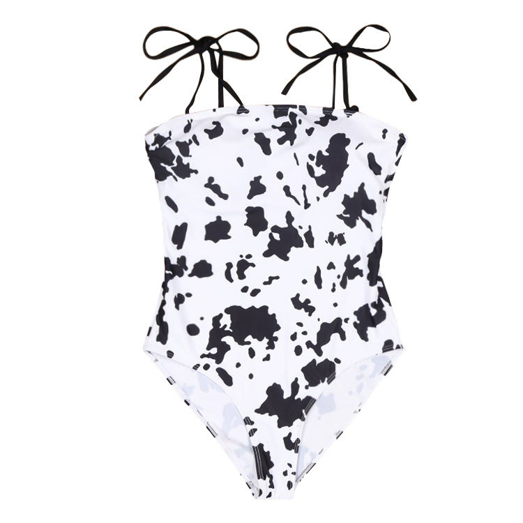 Sling cow spotted swimsuit