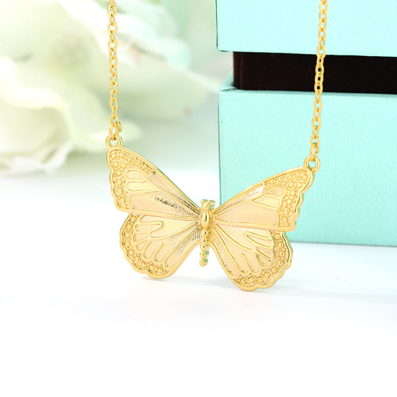 Butterfly Pendant Necklace