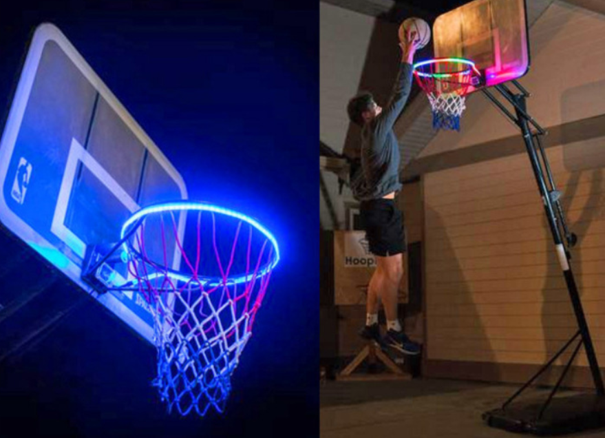 Induction Color Changing Basketball Frame Light