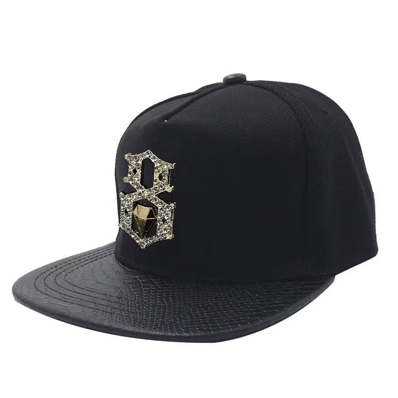 Men's PU Leather Hip-hop Baseball Cap