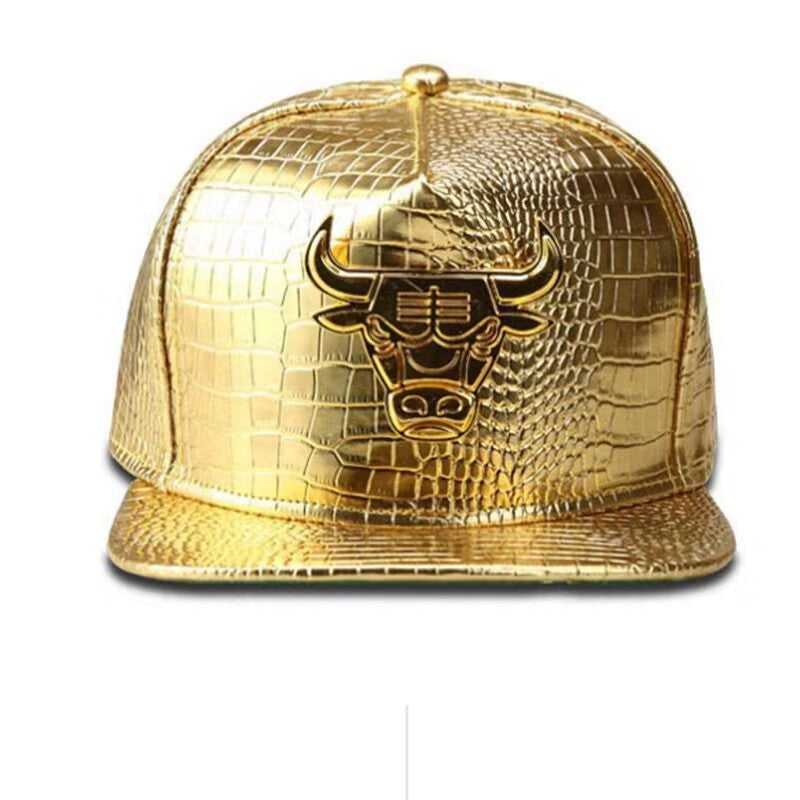 Men's PU Leather Hip-hop Baseball Cap