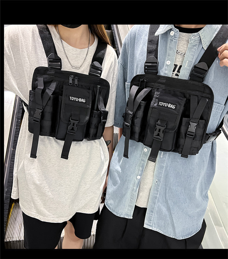 Street Vest Style Shoulder Chest Bag