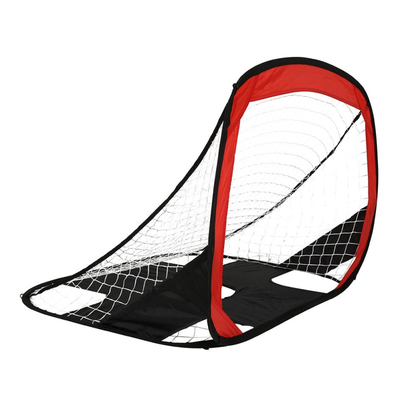 Foldable portable football net