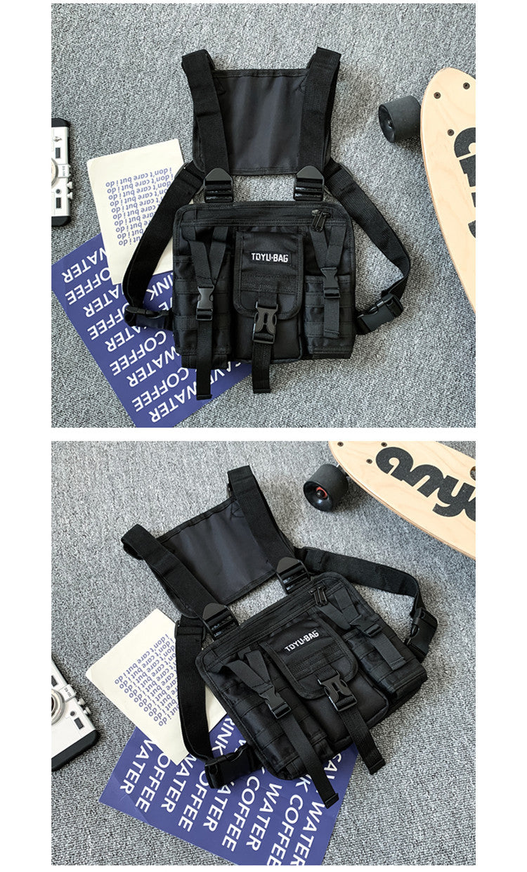 Street Vest Style Shoulder Chest Bag