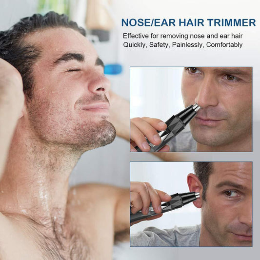 Nose Hair Trimmer Rechargeable Shaving Nose Trimmer Cleaning Mini Pogonotomy Repair