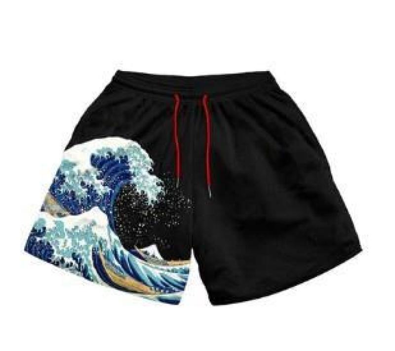 3D Printed Shorts Beach Pants