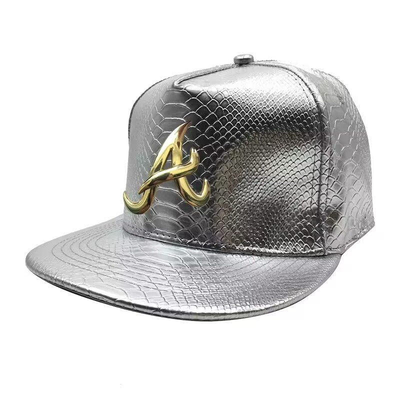 Men's PU Leather Hip-hop Baseball Cap