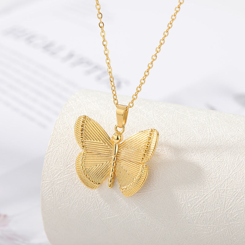 Butterfly Pendant Necklace