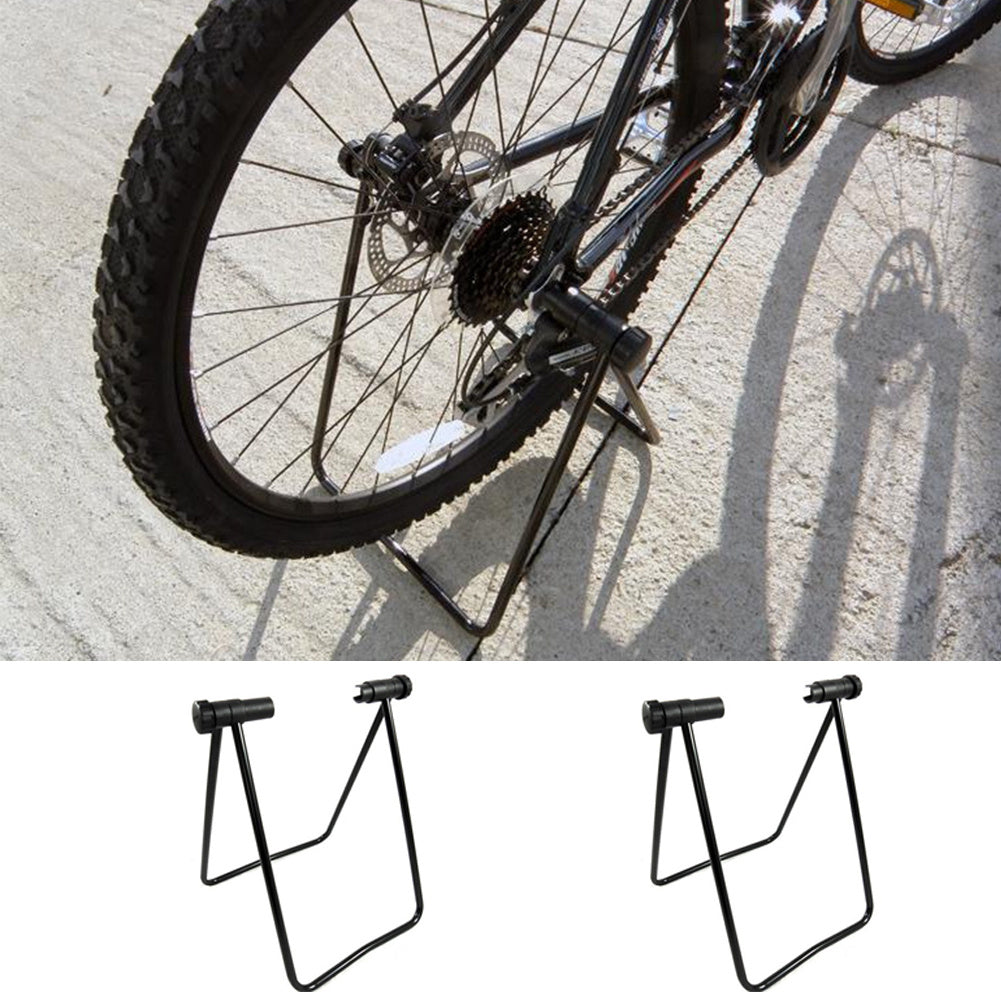 Mountain display rack for bicycle U-shaped