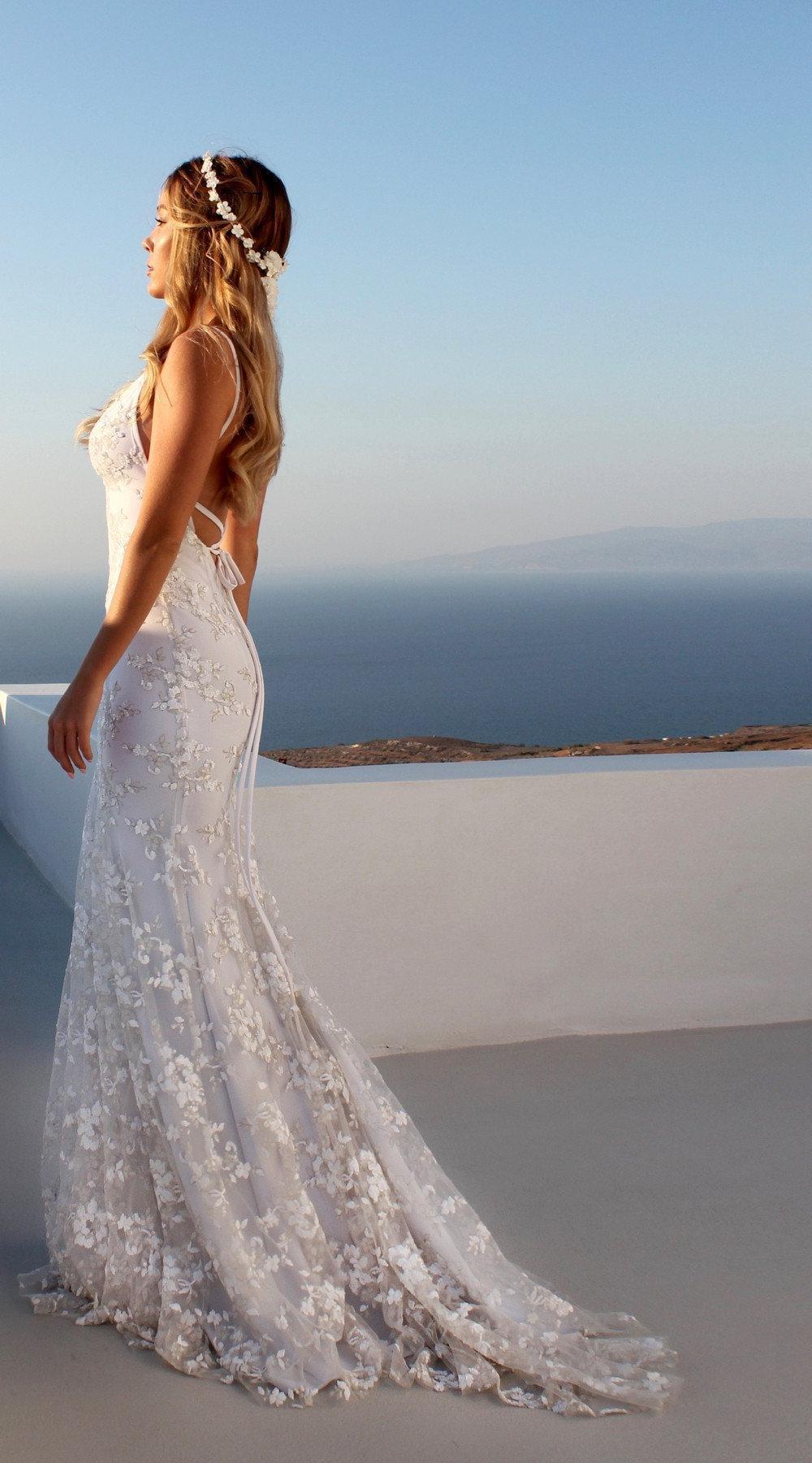 Sexy Lace Bridal Dress Women Wedding