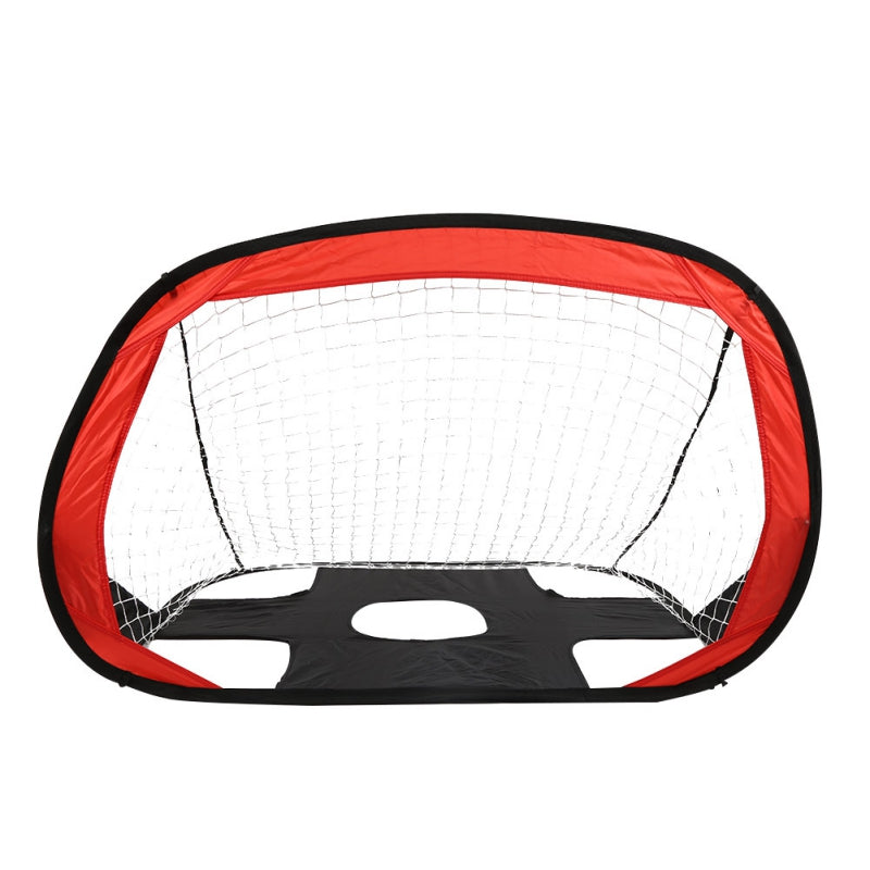 Foldable portable football net