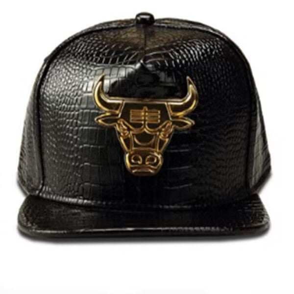 Men's PU Leather Hip-hop Baseball Cap