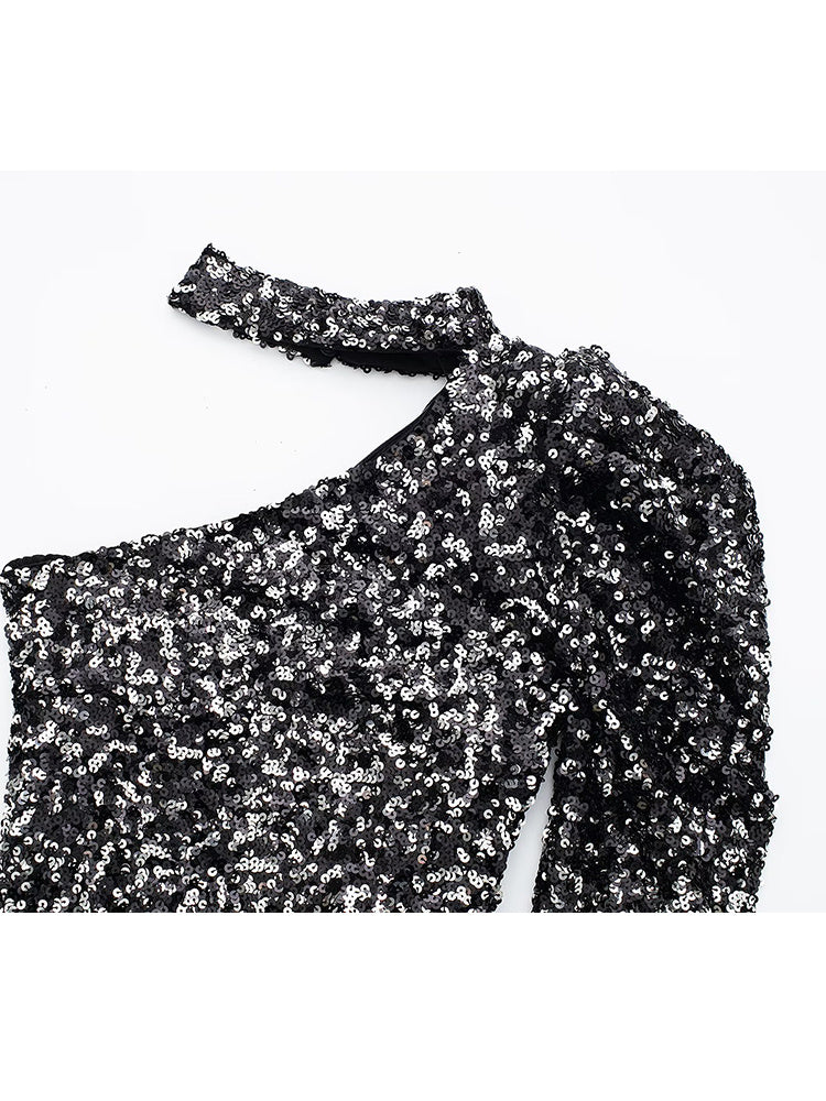 Sequin Slim Dress For Women