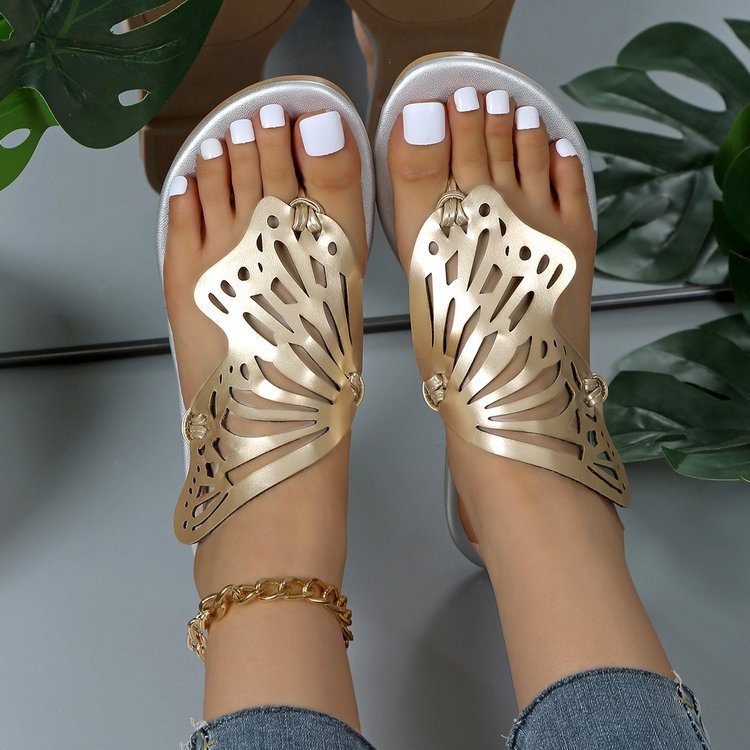 Butterfly Flip-Flops Summer Sandals