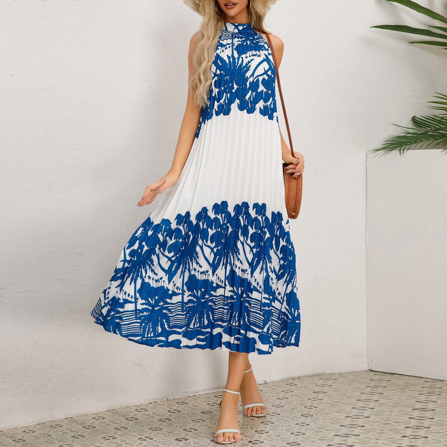 Printed Dress Loose Dress