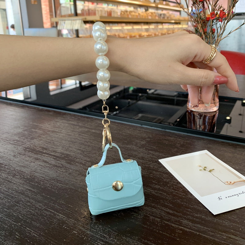 Pearl Bag Pendant Car Key Ring