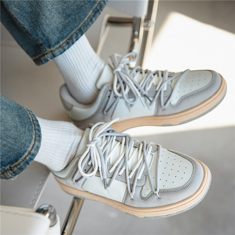 Low-top Lace-up Stylish Sneaker