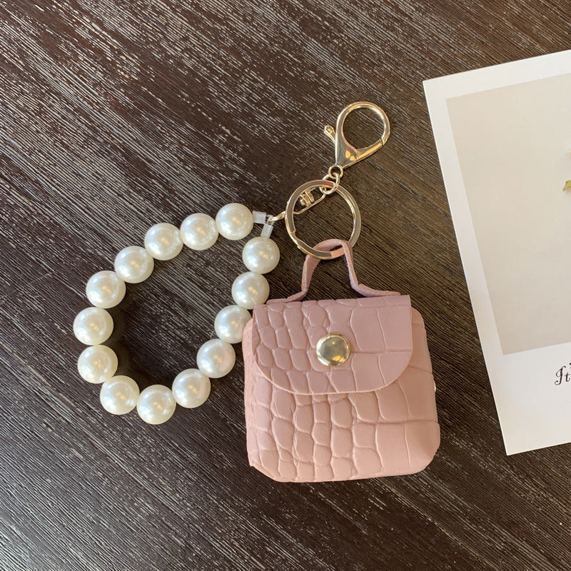 Pearl Bag Pendant Car Key Ring