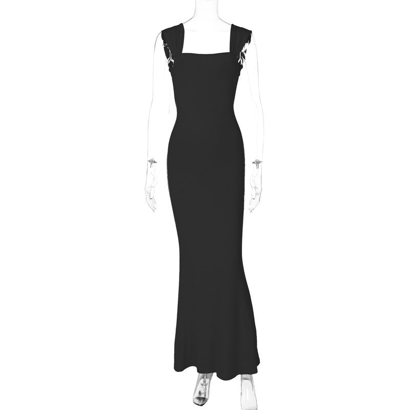 Slim Slimming Sleeveless Women's Dress