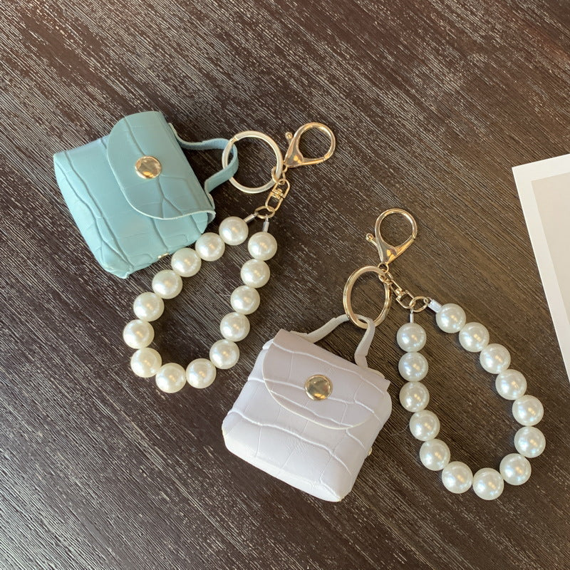 Pearl Bag Pendant Car Key Ring