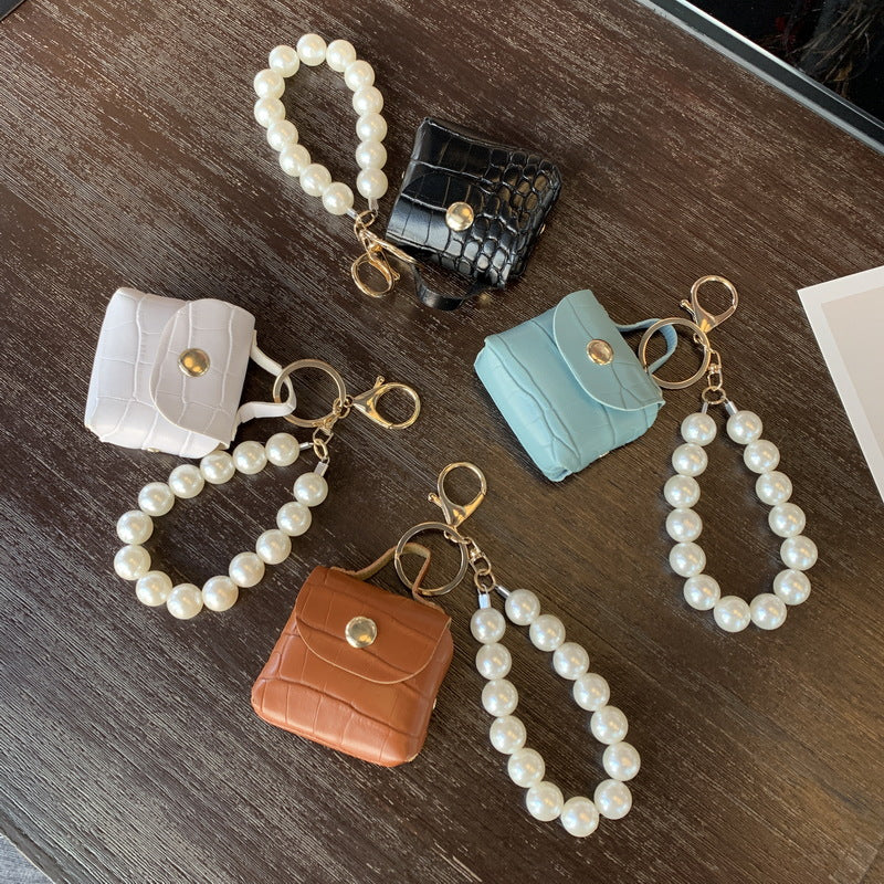 Pearl Bag Pendant Car Key Ring