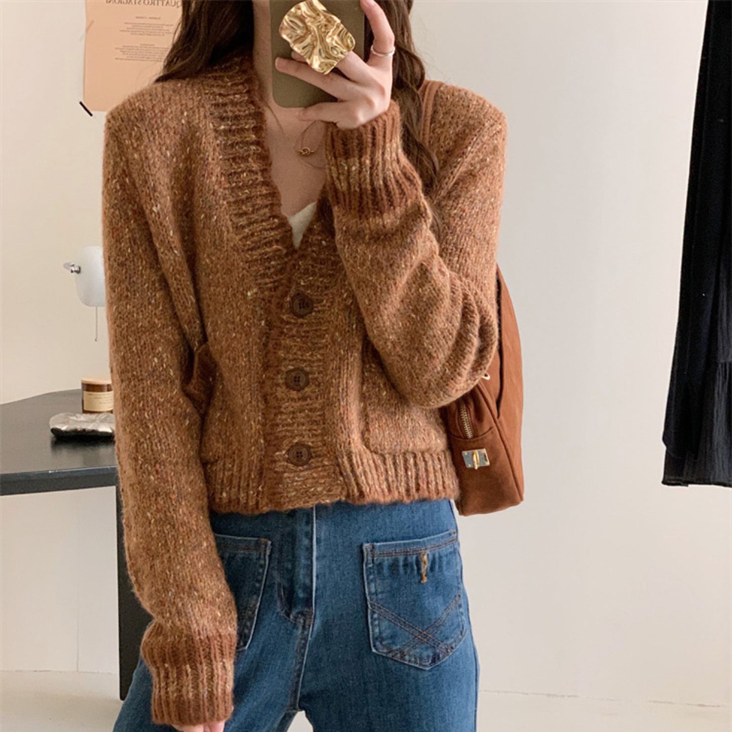 French Style Knitted Sweater