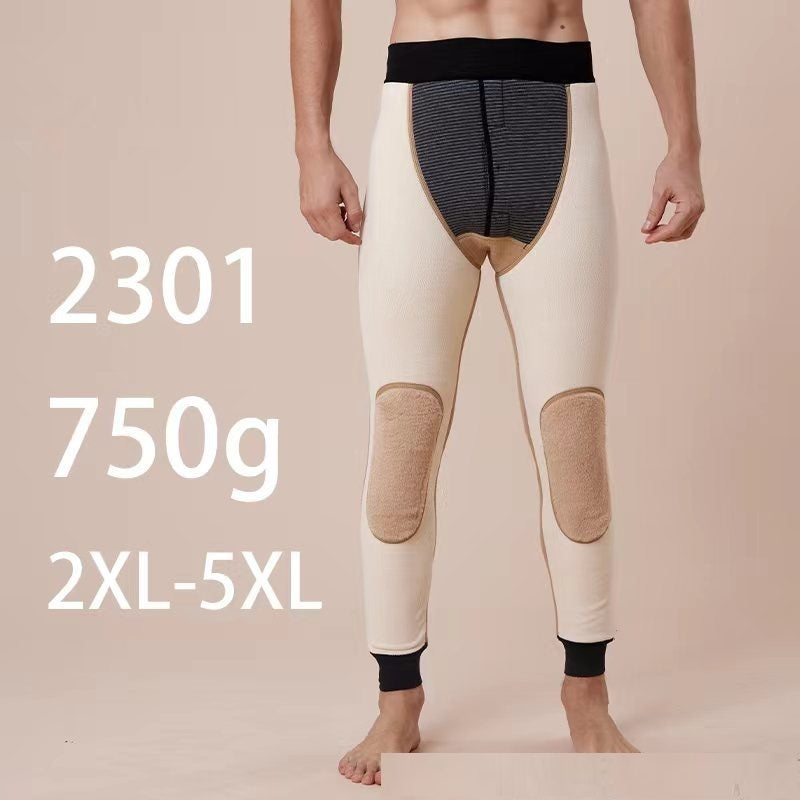 Cotton Pants Graphene Waist Support Fleece-lined Thickened