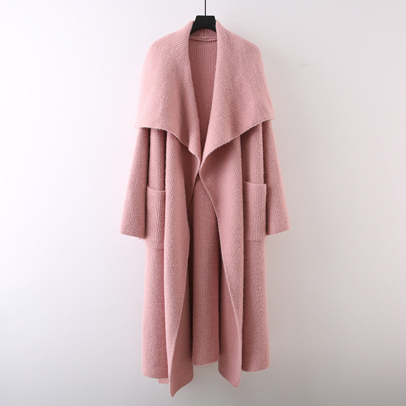 Knitted Cardigan Women Coat