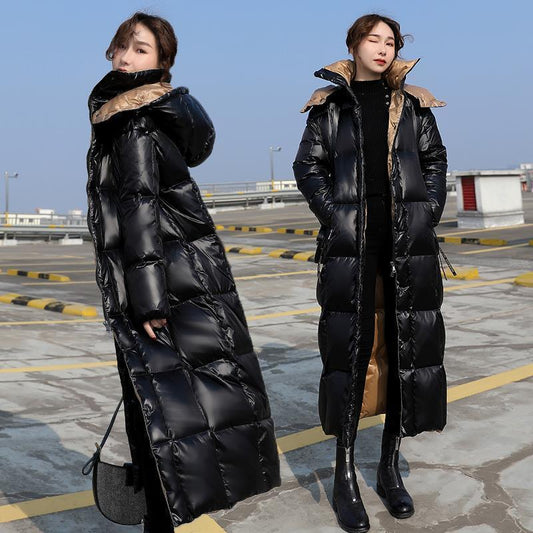 Down Padded Jacket Thick Super Long Coat