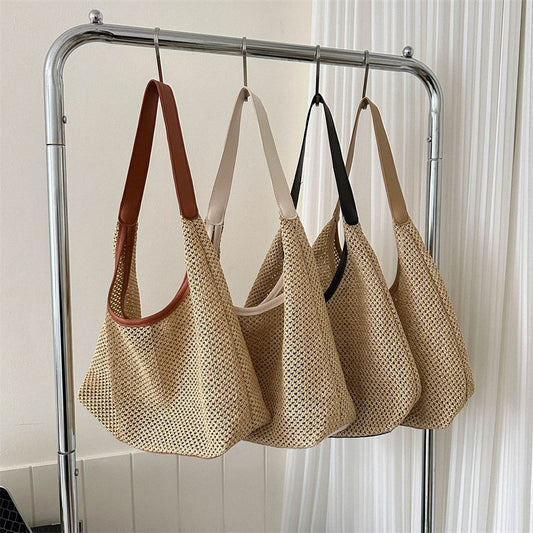 High Texture Casual Straw Bag