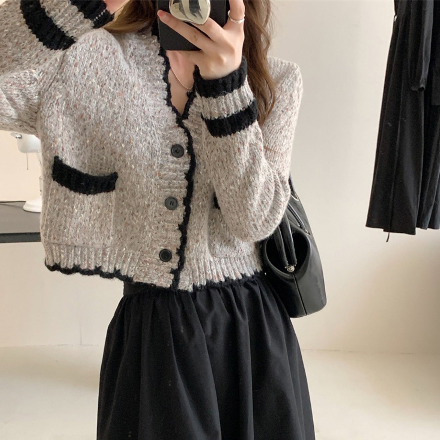 French Style Knitted Sweater