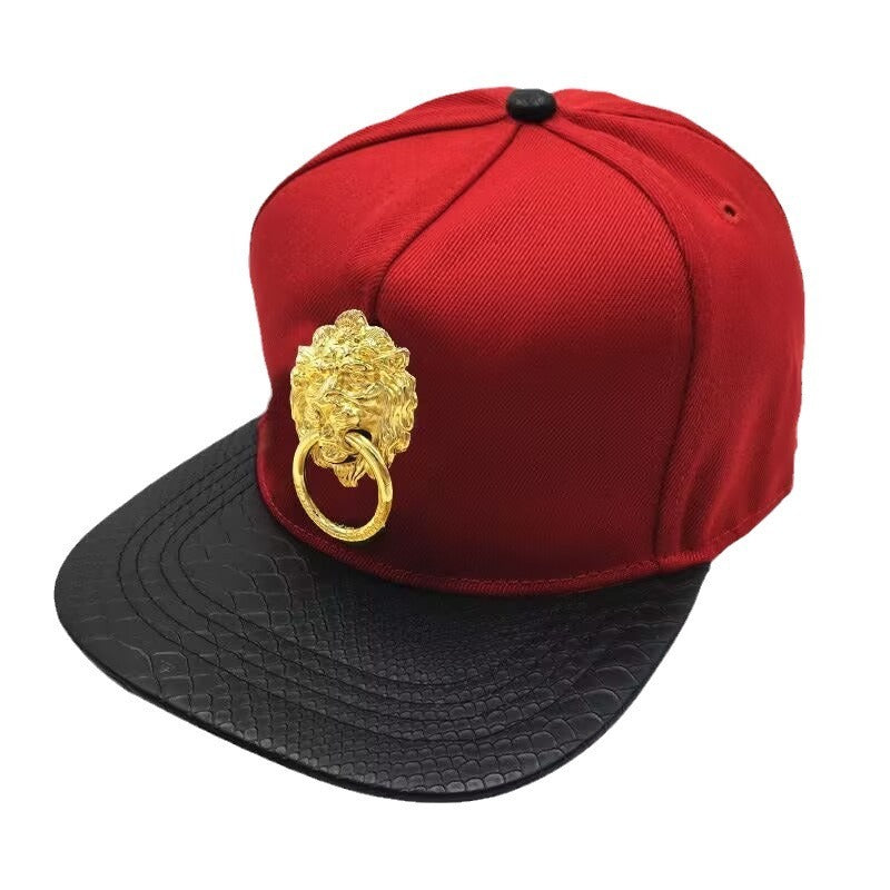 Men's PU Leather Hip-hop Baseball Cap