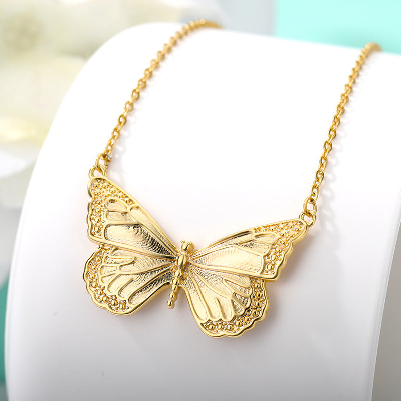 Butterfly Pendant Necklace